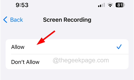 A gravação da tela do iPhone não está funcionando [resolvido]
